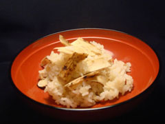 松茸ご飯